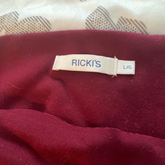 Red Stretch, pencil skirt - Picture 2 of 4